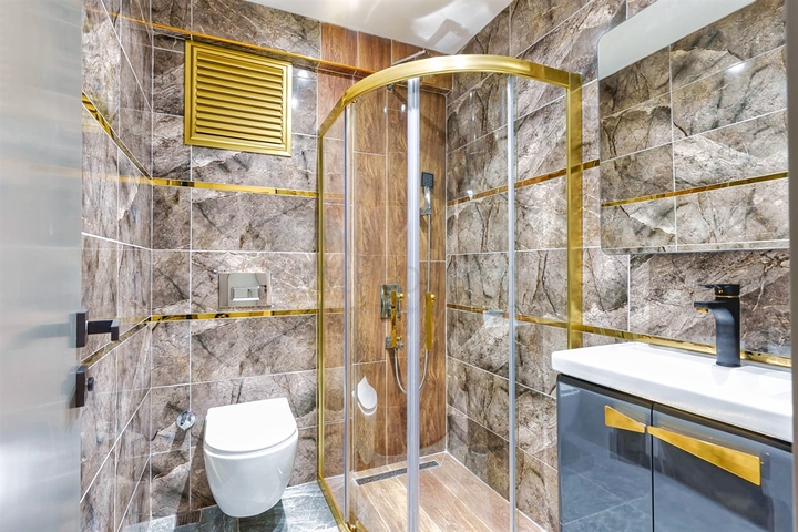 Wohnung mit 3+1 Grundriss im Wohnbezirk Siteler - Antalya 