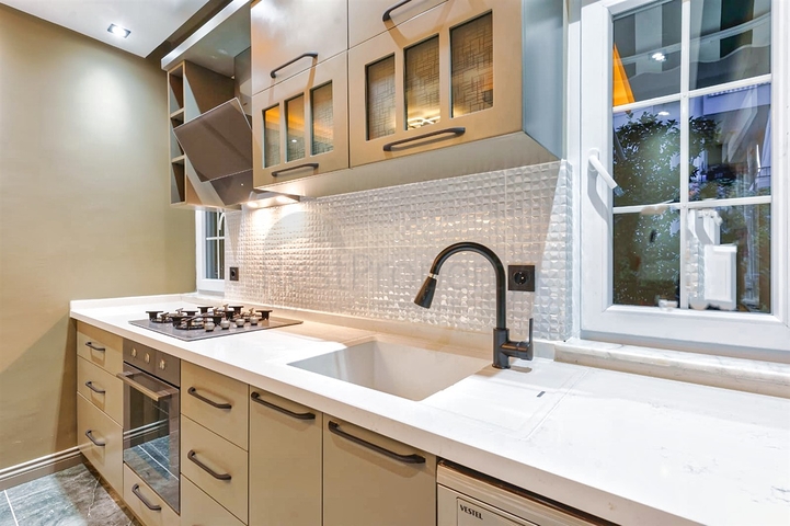 Wohnung mit 3+1 Grundriss im Wohnbezirk Siteler - Antalya 