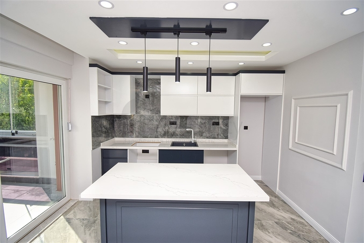 Wohnung mit 3+1 Grundriss im Wohnbezirk Kyzyltoprak - Antalya 