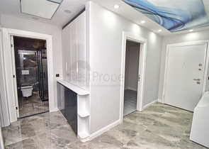 Wohnung mit 3+1 Grundriss im Wohnbezirk Kyzyltoprak - Antalya 