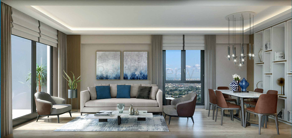 Apartment mit 2+1 Grundriss im Stadtteil Kepez - Antalya 