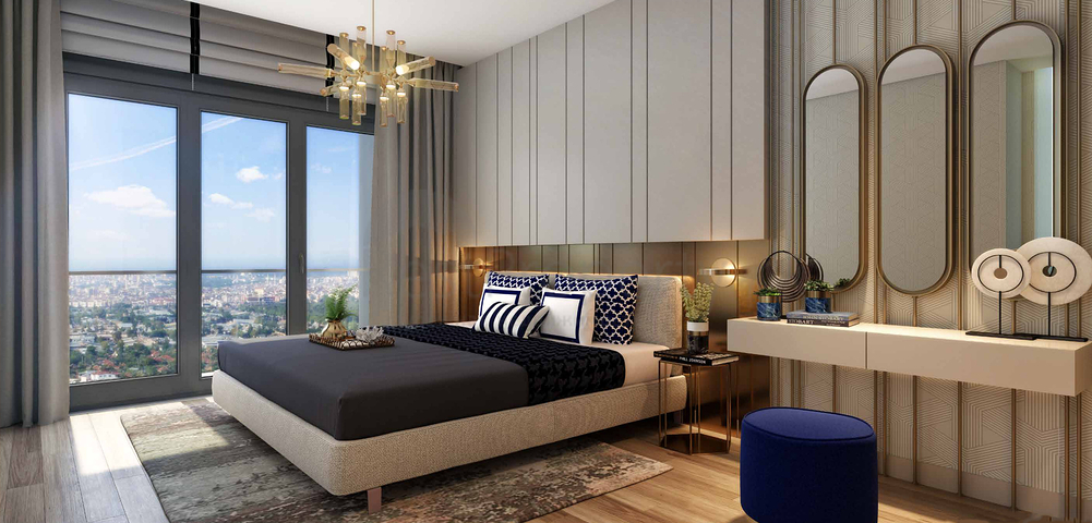 Apartment mit 2+1 Grundriss im Stadtteil Kepez - Antalya 