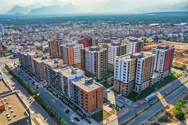 Apartment mit 1+1 Grundriss im Stadtteil Kepez - Antalya 