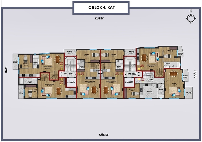 Investitionsprojekt im Zentrum von Antalya 