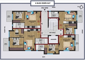Investitionsprojekt im Zentrum von Antalya 