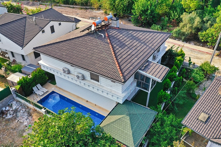 Villa mit 3+2 Grundrissen im Stadtteil Kemer - Antalya 