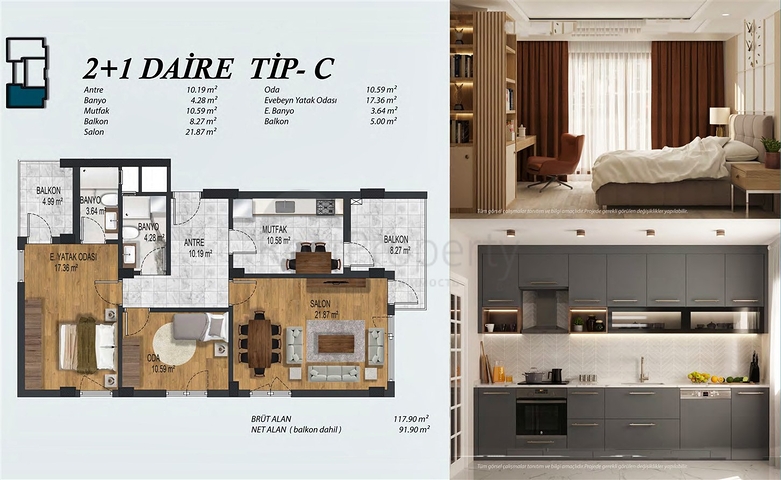  Investitionsprojekt in Altyntaş - Antalya 