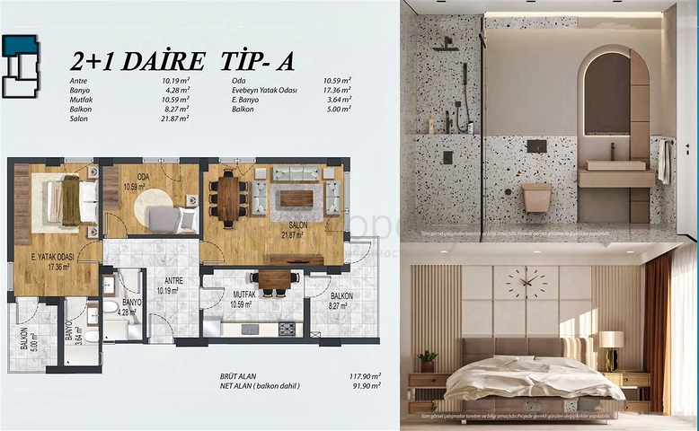  Investitionsprojekt in Altyntaş - Antalya 