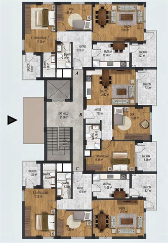  Investitionsprojekt in Altyntaş - Antalya 