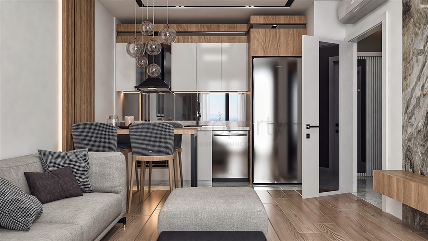 1+1 Wohnung in Altyntasch - Antalya 