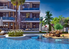 1+1 Wohnung in Altyntasch - Antalya 