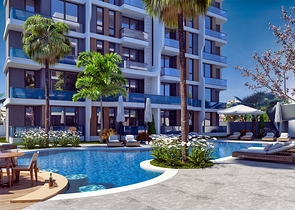 1+1 Wohnung in Altyntasch - Antalya 