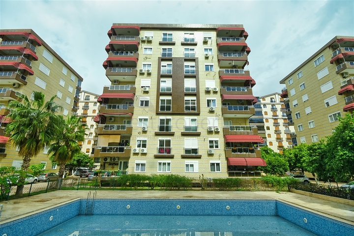 Wohnung mit 4+1 Grundriss im Wohnbezirk Siteler - Antalya 