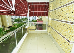 Wohnung mit 4+1 Grundriss im Wohnbezirk Siteler - Antalya 