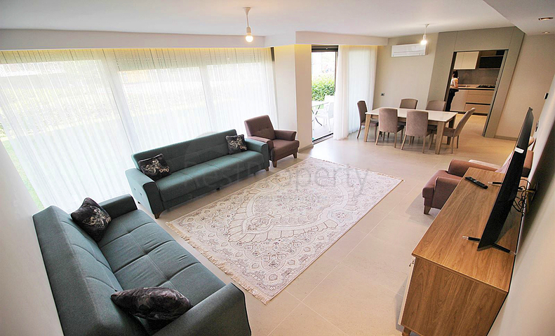 Wohnung mit 3+1 Grundriss im Wohnbezirk Siteler - Antalya 