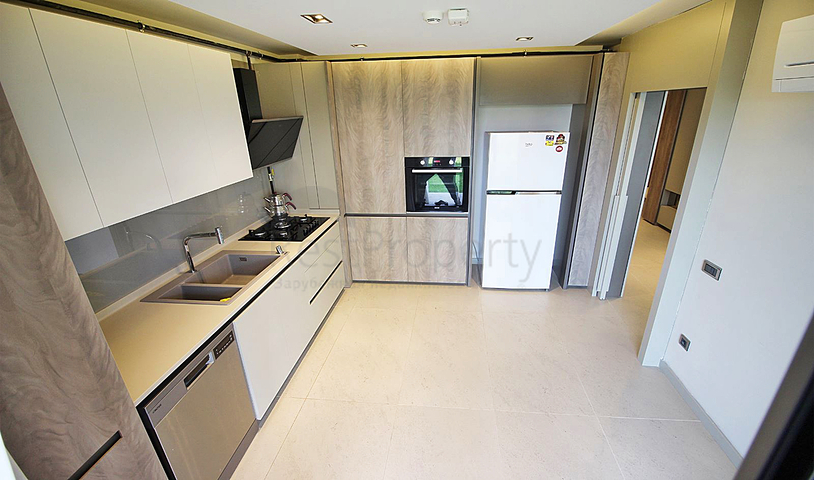 Wohnung mit 3+1 Grundriss im Wohnbezirk Siteler - Antalya 