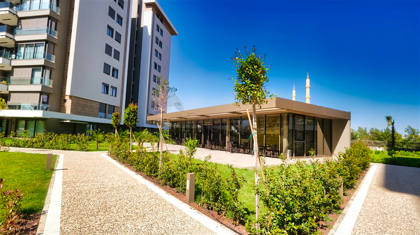 Wohnung mit 3+1 Grundriss im Wohnbezirk Siteler - Antalya 