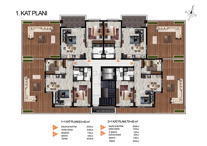 Investitionsprojekt in Altyntaş - Antalya  