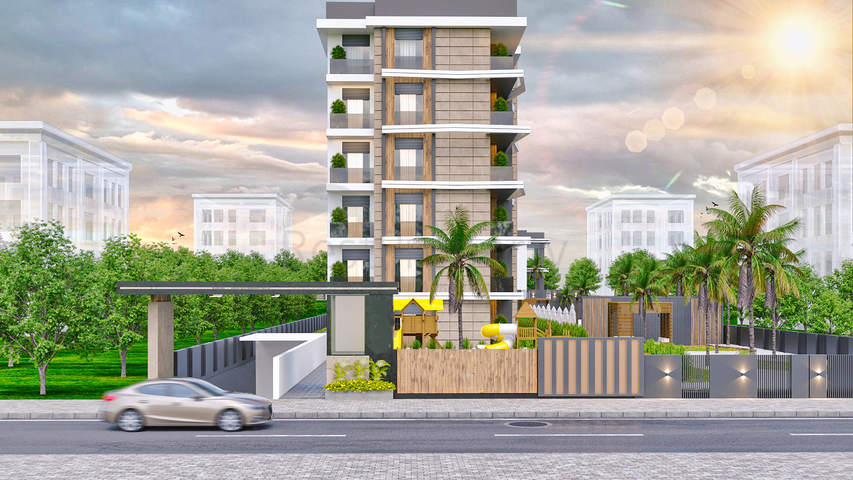 Investitionsprojekt im Wohnbezirk Sarysu - Antalya 