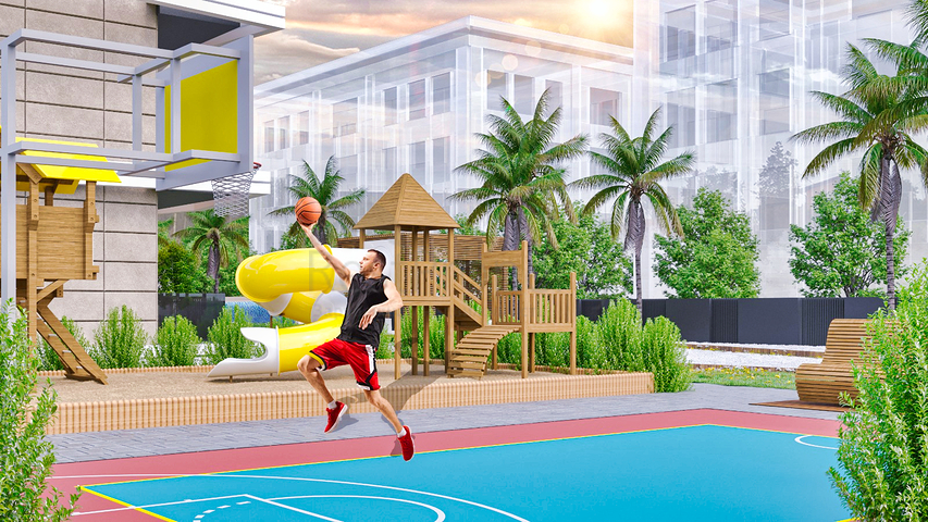 Investitionsprojekt im Wohnbezirk Sarysu - Antalya 