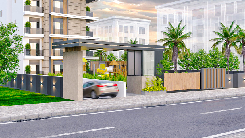 Investitionsprojekt im Wohnbezirk Sarysu - Antalya 