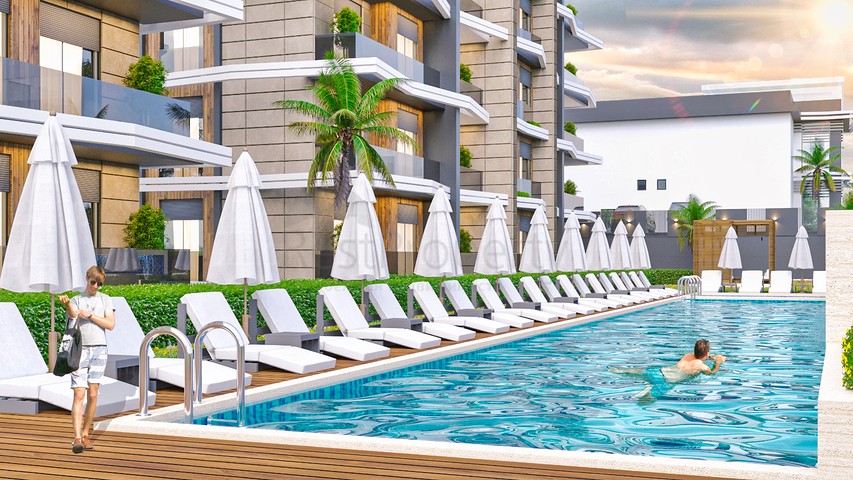 Investitionsprojekt im Wohnbezirk Sarysu - Antalya 