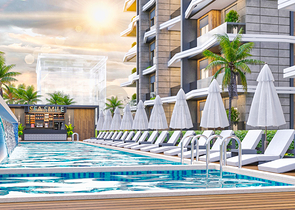 Investitionsprojekt im Wohnbezirk Sarysu - Antalya 