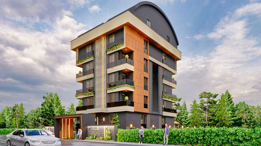 2+1 Wohnung im Wohnbezirk Altynkum - Antalya  2+1 Wohnung im Wohnbezirk Altynkum - Antalya
