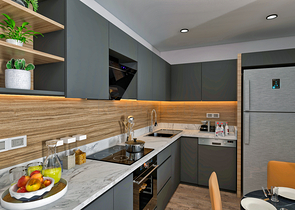 2+1 Wohnung im Wohnbezirk Altynkum - Antalya  2+1 Wohnung im Wohnbezirk Altynkum - Antalya