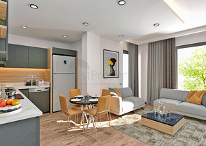2+1 Wohnung im Wohnbezirk Altynkum - Antalya  2+1 Wohnung im Wohnbezirk Altynkum - Antalya