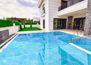 Villa mit 5+1 Grundrissen in der Region Doshemealty - Antalya 