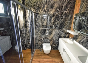 Villa mit 5+1 Grundrissen in der Region Doshemealty - Antalya 