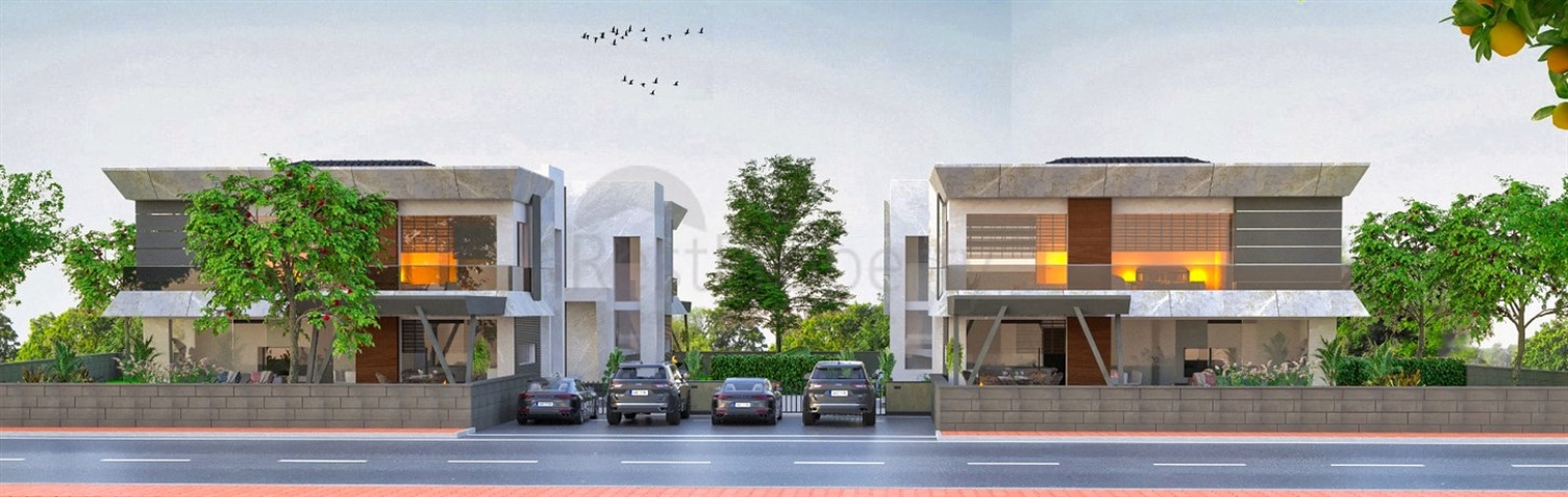 4+1-Villen im Stadtteil Çamyuva - Antalya 