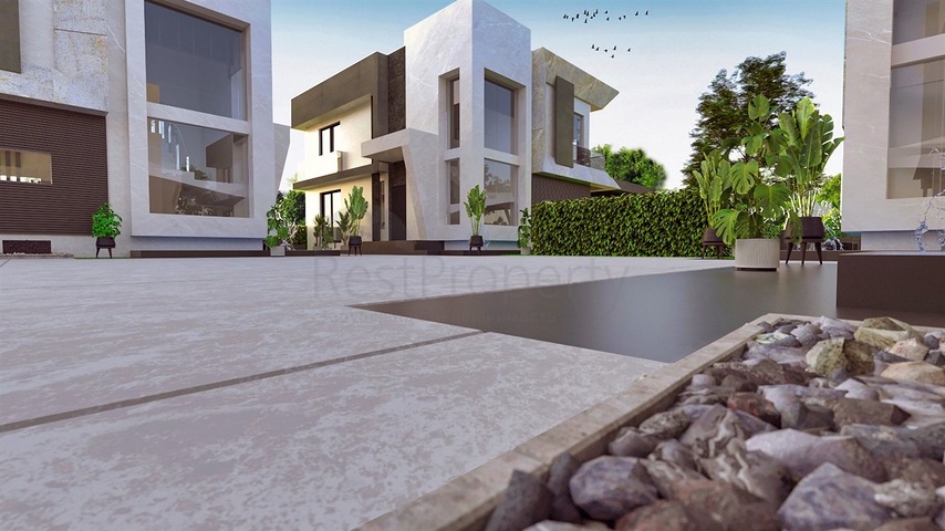 4+1-Villen im Stadtteil Çamyuva - Antalya 