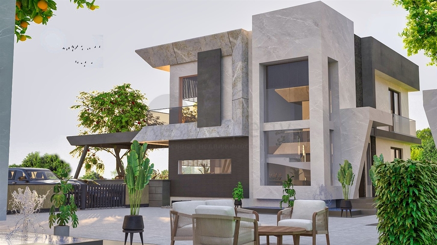 4+1-Villen im Stadtteil Çamyuva - Antalya 