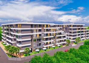 1+1 Wohnung im Wohnbezirk Altyntasch - Antalya 