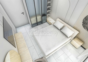 1+1 Wohnung im Wohnbezirk Altyntasch - Antalya 