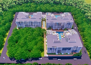 1+1 Wohnung im Wohnbezirk Altyntasch - Antalya 