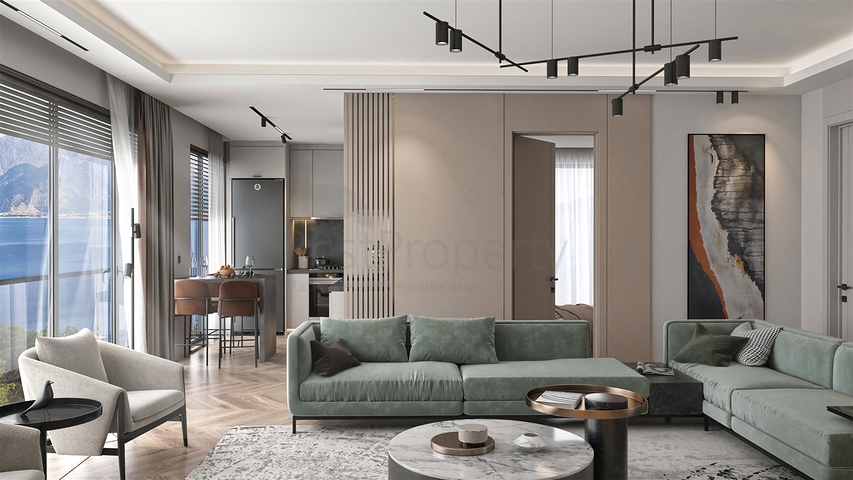 Investitionsprojekt im Wohnbezirk Güzeloba - Antalya 