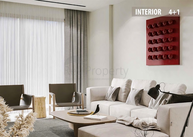 3+1- und 4+1-Villen in Side -Antalya-Umgebung