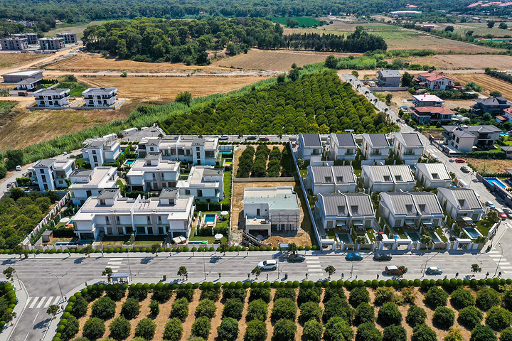 3+1- und 4+1-Villen in Side -Antalya-Umgebung