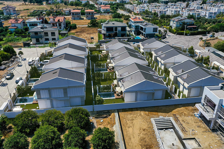 3+1- und 4+1-Villen in Side -Antalya-Umgebung