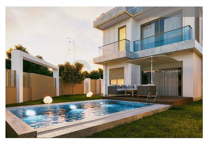 3+1- und 4+1-Villen in Side -Antalya-Umgebung