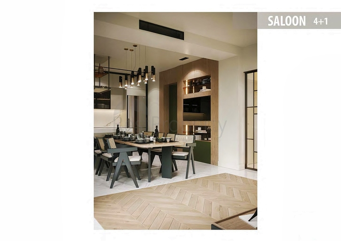 3+1- und 4+1-Villen in Side -Antalya-Umgebung