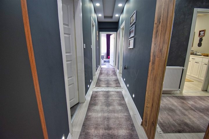 3+1 Wohnung im Wohnbezirk Altynkum - Antalya 