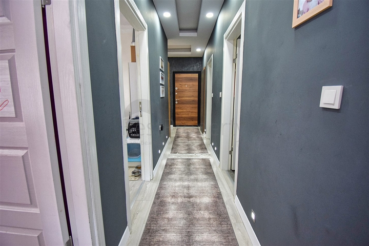 3+1 Wohnung im Wohnbezirk Altynkum - Antalya 