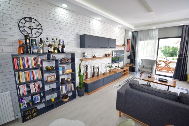 3+1 Wohnung im Wohnbezirk Altynkum - Antalya 