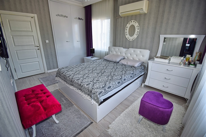 3+1 Wohnung im Wohnbezirk Altynkum - Antalya 