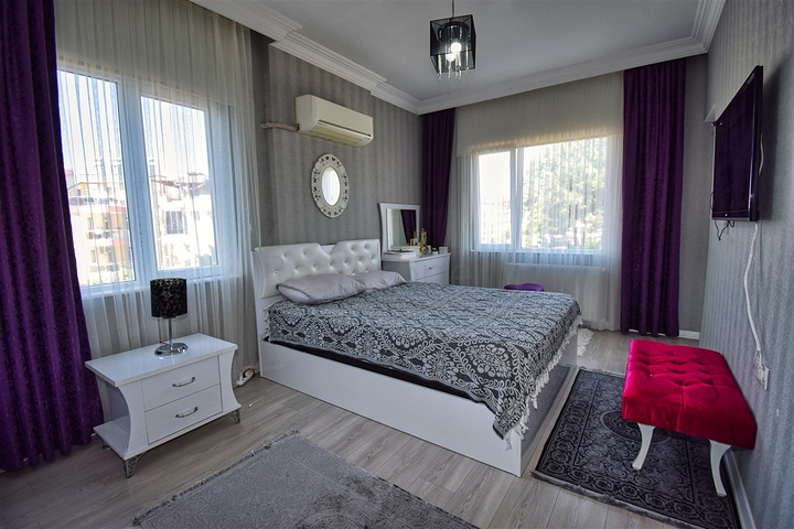 3+1 Wohnung im Wohnbezirk Altynkum - Antalya 