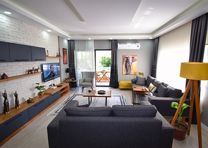 3+1 Wohnung im Wohnbezirk Altynkum - Antalya 